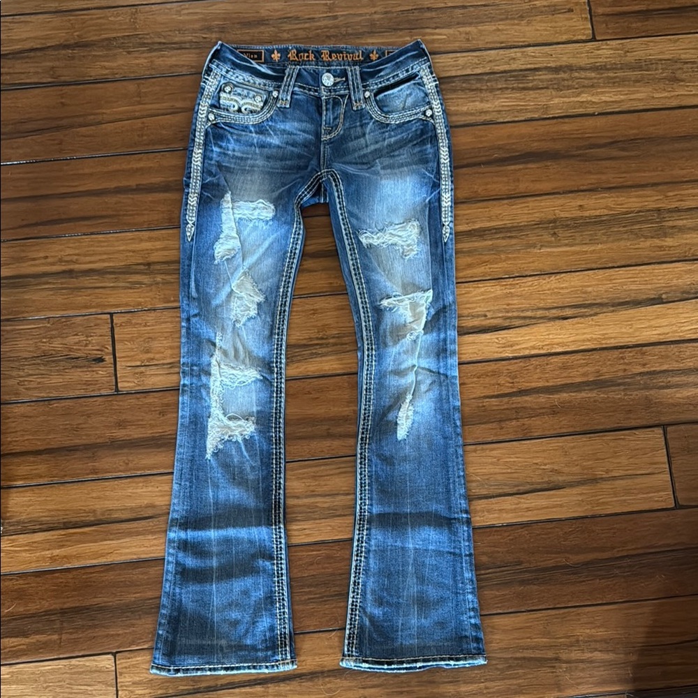 Rock Revival Distressed Jeans
